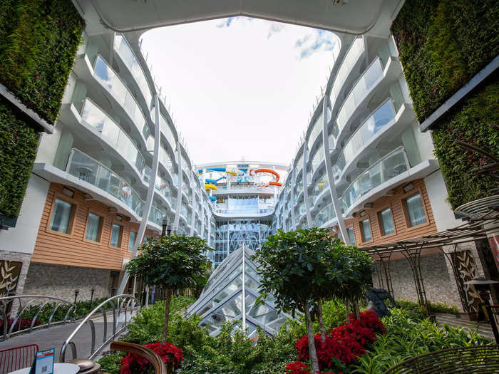 My balcony stateroom was in a great location on deck eight, home of the ship