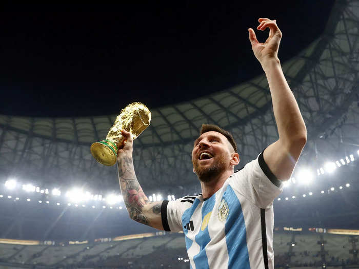 2022: At long last, Messi captured the trophy that had long eluded him with Argentina