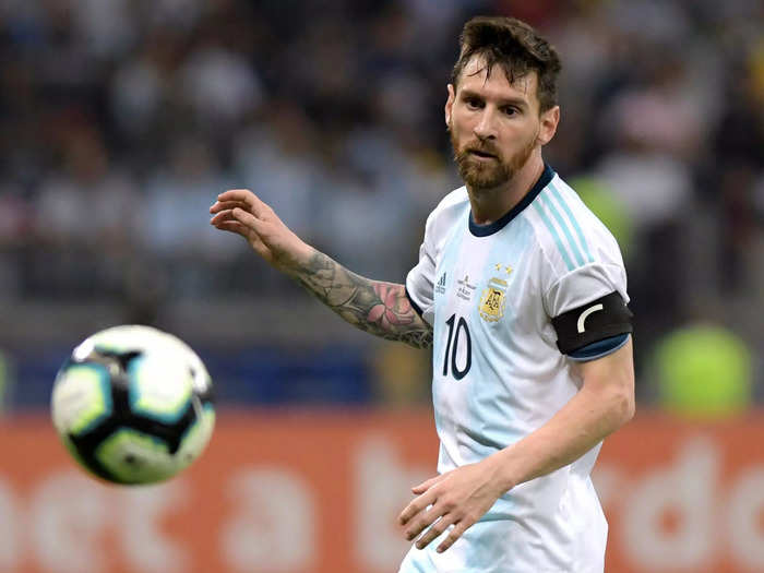 2019: After an extended hiatus from international play, Messi rejoined Argentina and helped his side to a third-place finish at the 2019 Copa América