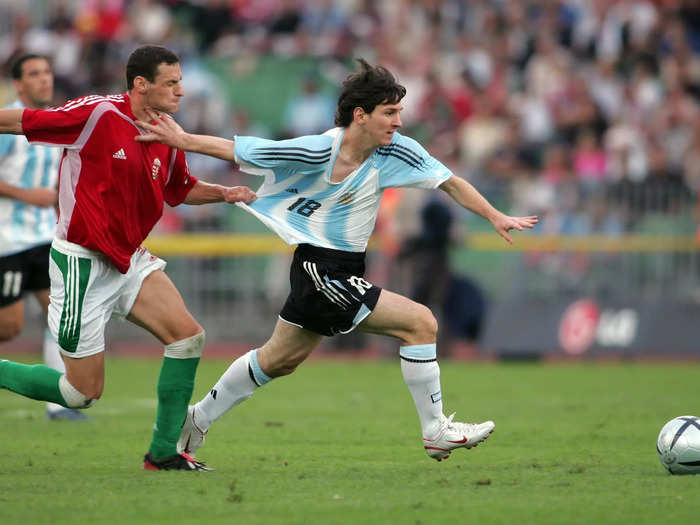 2005: A year later, he earned his first call-up to the Argentina senior national team