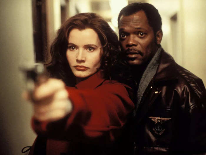 "The Long Kiss Goodnight" is another Christmas-set action film, this time starring Samuel L. Jackson and Geena Davis.