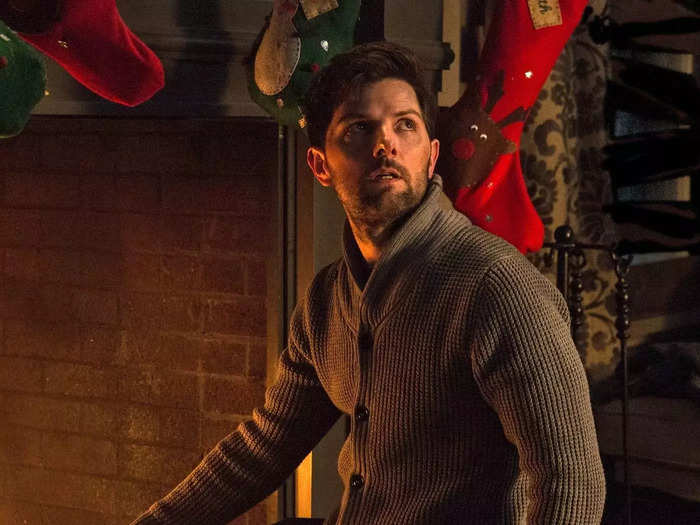 "Krampus" is a horror comedy about a demon who intimidates naughty kids.