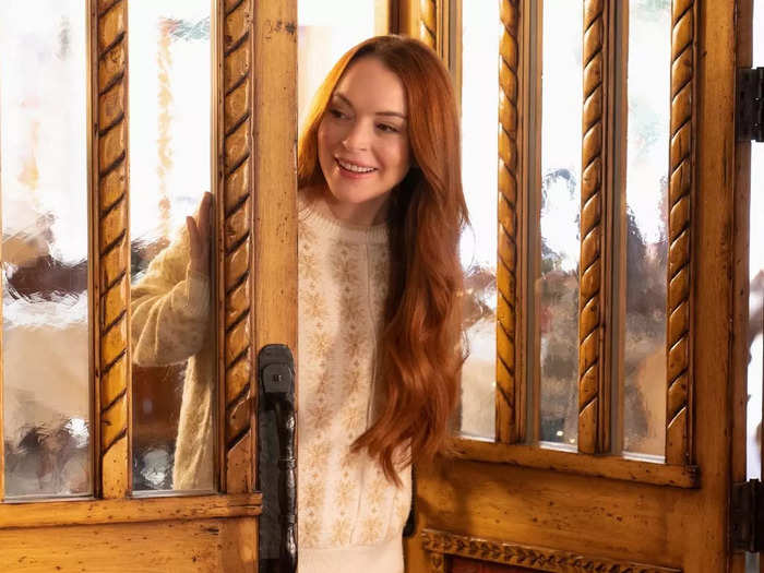 Critics adored Lindsay Lohan in "Falling for Christmas."
