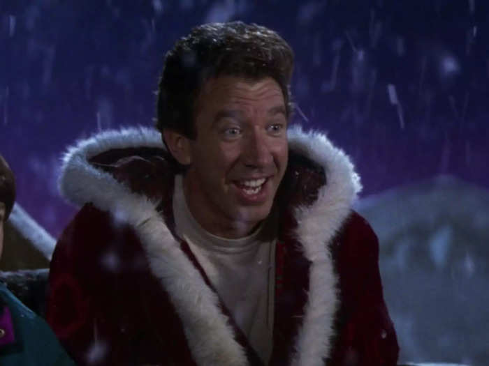 Tim Allen played Scott Calvin, a recently divorced single dad who accidentally becomes Santa Claus.