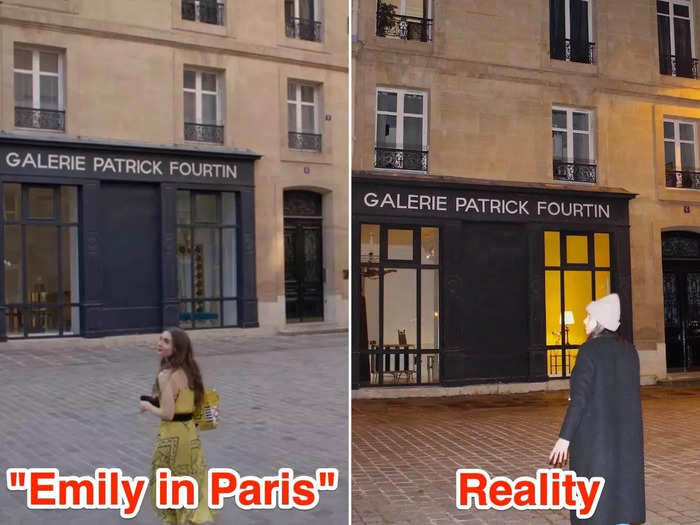 In Paris, Emily works for a PR firm called Savoir. I stopped by the office in real life and it was nearly identical to the show.