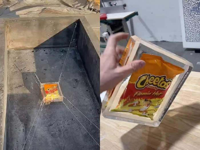 @Sunday.nobody, the meme artist who made a 3,000-pound coffin for a bag of chips