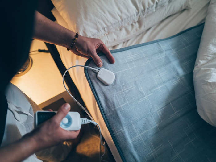 As well as electric blankets, heated mattress protectors are also part of the sales boom.