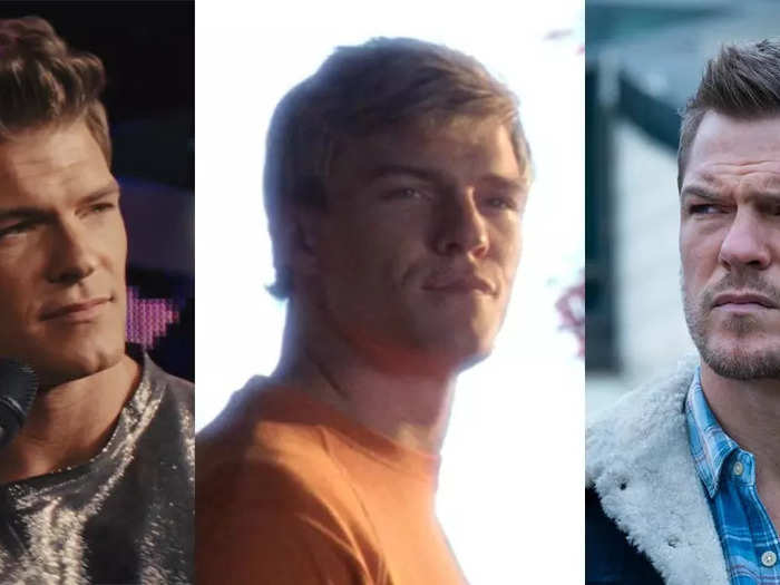 Alan Ritchson, who played Gloss in "Catching Fire," also portrayed DC Comics characters Arthur Curry/Aquaman and Hank Hall/Hawk on separate TV shows.