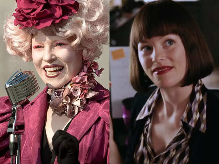 Prior to transforming into the stylish Effie Trinket in "THG" movies, Elizabeth Banks had a role in Sam Raimi