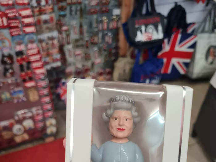 I purchased this figurine of Queen Elizabeth II for my gran, who is an avid royal watcher.