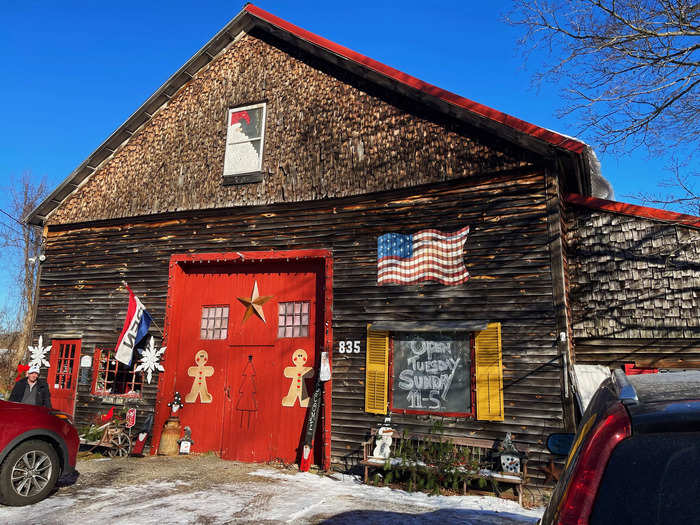 The Christmas Barn actually exists, and it