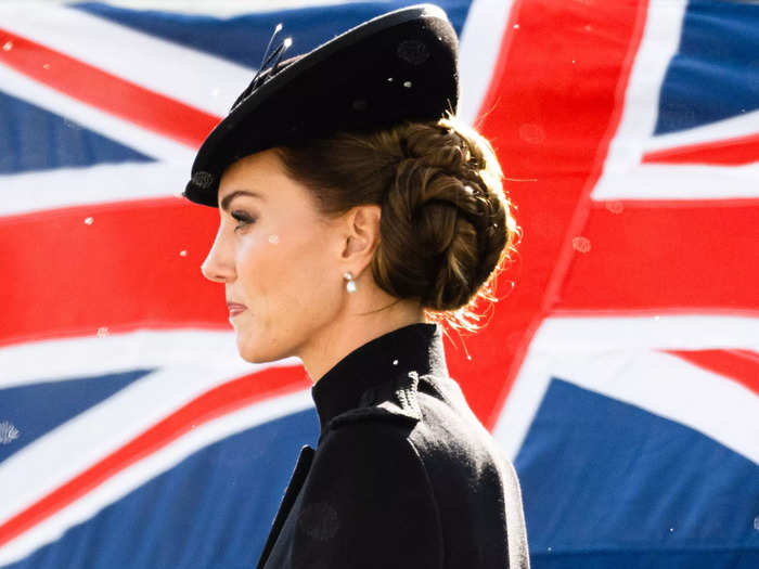 Hussein is proud of this poignant photo of Kate Middleton, which was taken just a few days before Queen Elizabeth