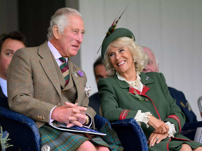 Rooke captured a "perfectly candid moment" between Prince Charles (now King Charles III) and Camilla (now Queen Consort) in September.