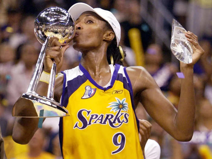 She finished her extraordinary career in 2009 after accruing two WNBA titles, two Finals MVP awards, eight All-Star nods, eight first-team All-WNBA honors, and three regular-season MVP awards