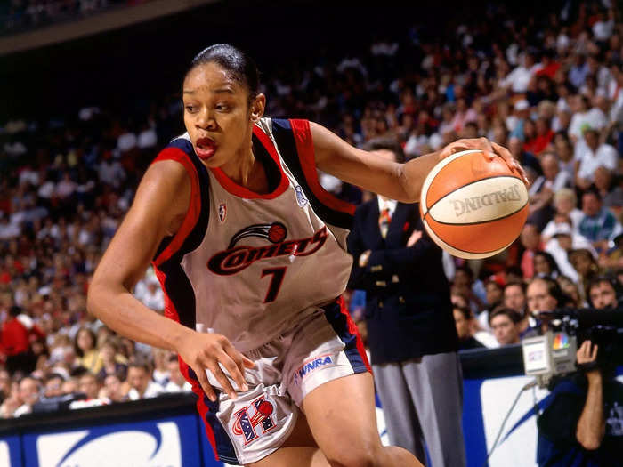 Then-Houston Comets superstar Tina Thompson had eight points and five rebounds for the West in the 1999 All-Star Game