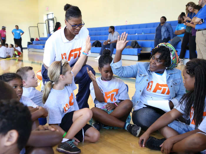 She retired from the WNBA in 2002 and coached at the collegiate level for a decade before stepping back and taking on a job as director of athletics and community outreach for the Boys and Girls Clubs near her hometown of Martinsburg, West Virginia