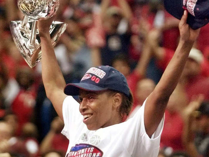 Cooper retired in 2003 as a four-time WNBA champion, four-time Finals MVP, and two-time league MVP