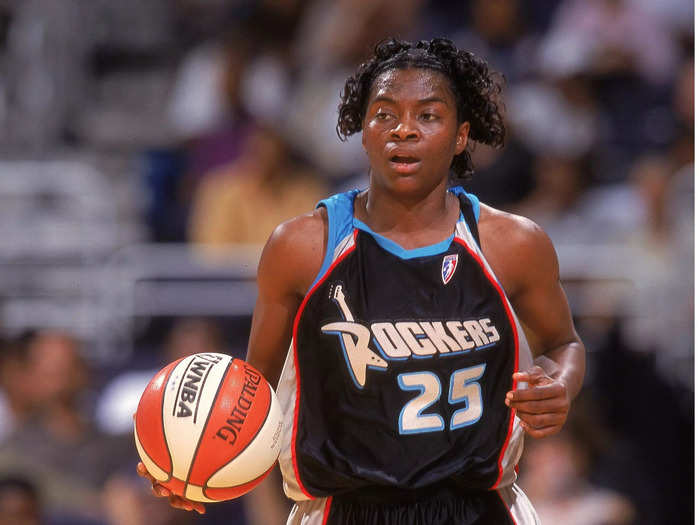 Merlakia Jones — the lone 1999 WNBA All-Star from the Cleveland Rockers — had four points, three rebounds, and three assists for the East