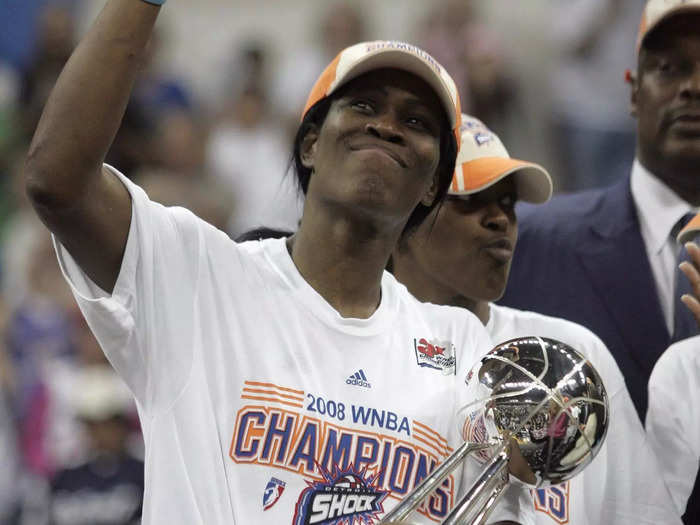 After playing for six different WNBA franchises and winning two championships, McWilliams-Franklin stepped off the hardwood for good in 2012