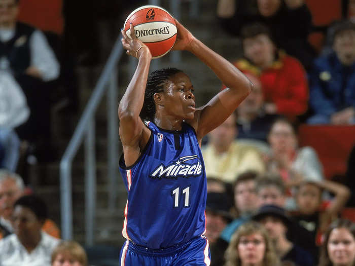 Taj McWilliams-Franklin — who played forward for the Orlando Miracle — had eight points and seven rebounds for the East in her first of six WNBA All-Star appearances