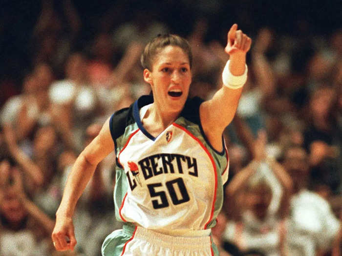 Rebecca Lobo — an iconic center for the New York Liberty — did not suit up for the East in the inaugural All-Star Game after suffering an ACL tear in the first game of the season