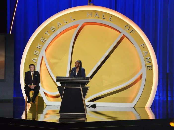 Considered one of the greatest bigs in WNBA history, Griffith was inducted into the Naismith Memorial Basketball Hall of Fame in 2021