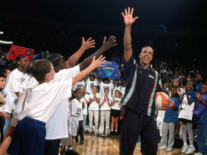 The WNBA held its inaugural showcase of the league