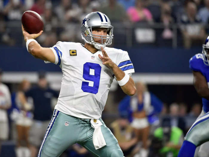 26. Tony Romo, QB — $127.4 million