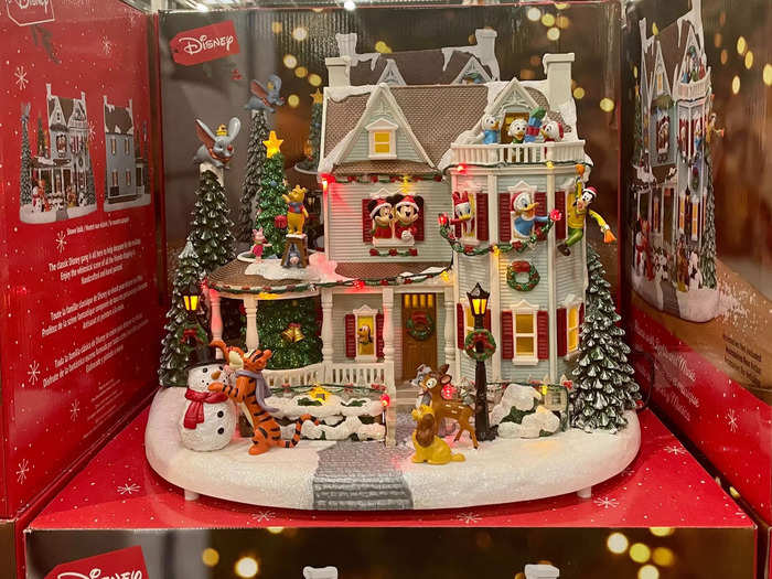 This festive Disney Holiday House decoration doubled up to play holiday songs. If shoppers want to hear "Jingle Bells" from the House of Mouse this Christmas, it will set them back around £99 ($120.)