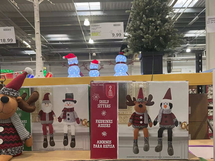 A large section of the Costco store was dedicated to Christmas. At the cheaper end, there were soft toys, gift sets, chocolates, and wrapping paper. But Costco also had some more expensive items.