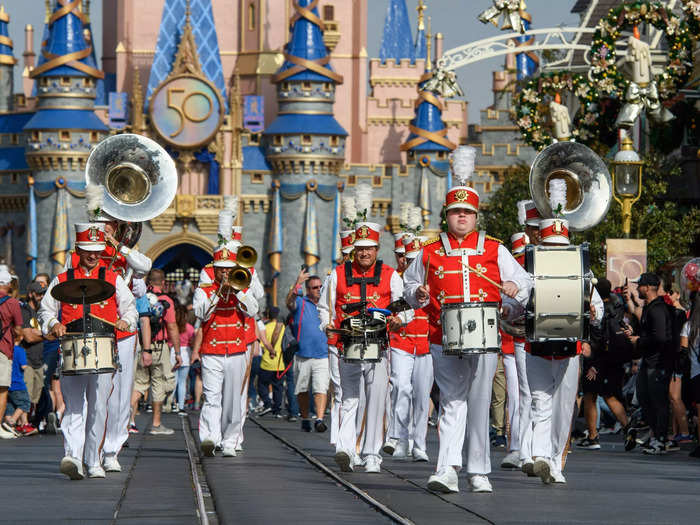 The Disney Parks Magical Christmas Day Parade airs on Christmas morning.