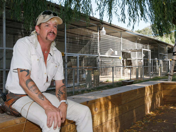 Joe Exotic will be treated to a mystery "holiday bag"