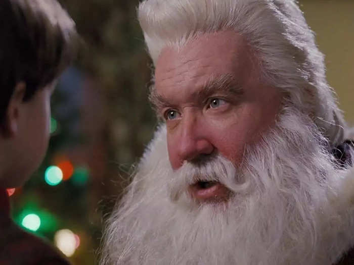 Tim Allen is the definitive Santa Claus for many millennials thanks to his role in "The Santa Clause" (1994).