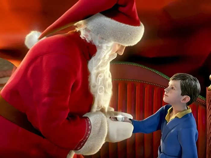 Although animated, Tom Hanks nailed his version of Santa in "The Polar Express" (2004).