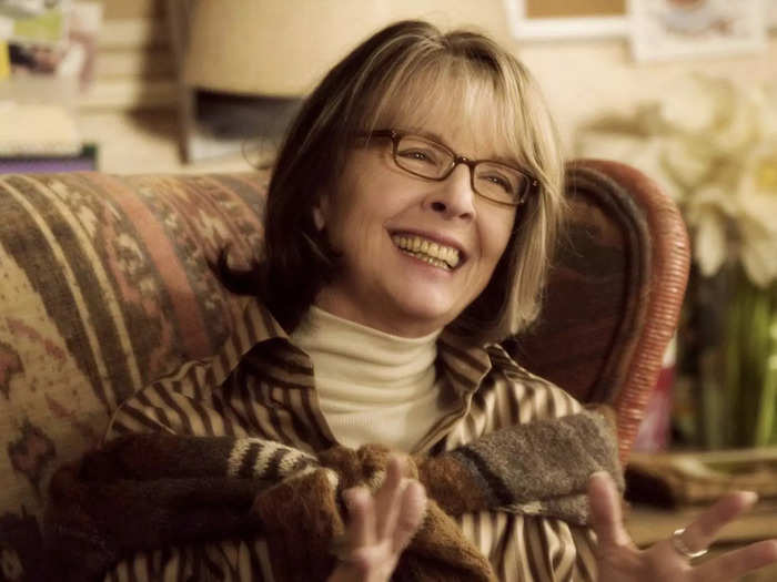 Diane Keaton plays Sybil, the Stone family