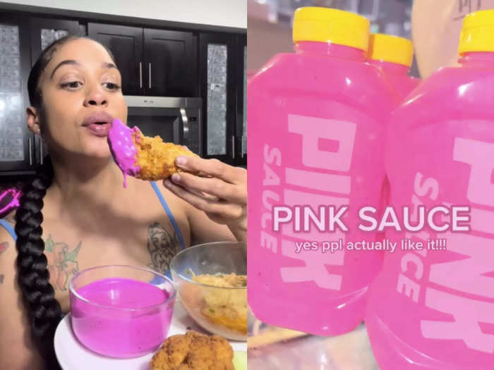 A TikTok chef came under scrutiny as experts and commenters reacted to her viral "pink sauce."