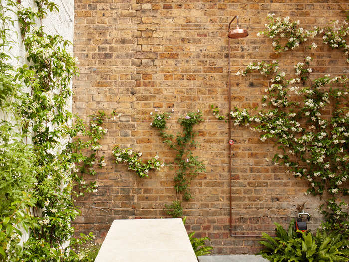 But for those partial to the cold, the garden area has an open-air shower for a brisk wakeup call.