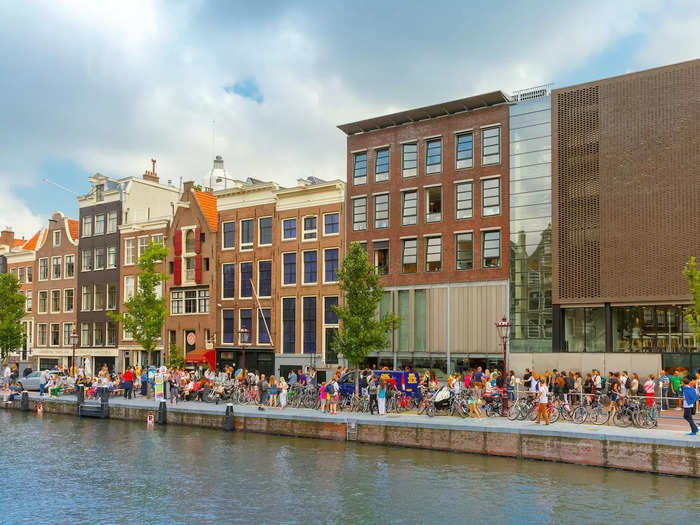 Amsterdam, The Netherlands, was the fifth most-searched city in 2022.