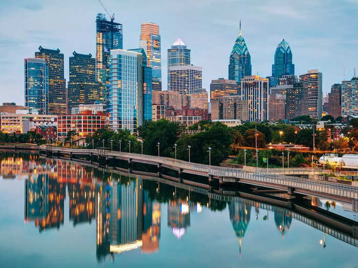 For a city escape, but with fewer people than NYC, visit Philadelphia, Pennsylvania.