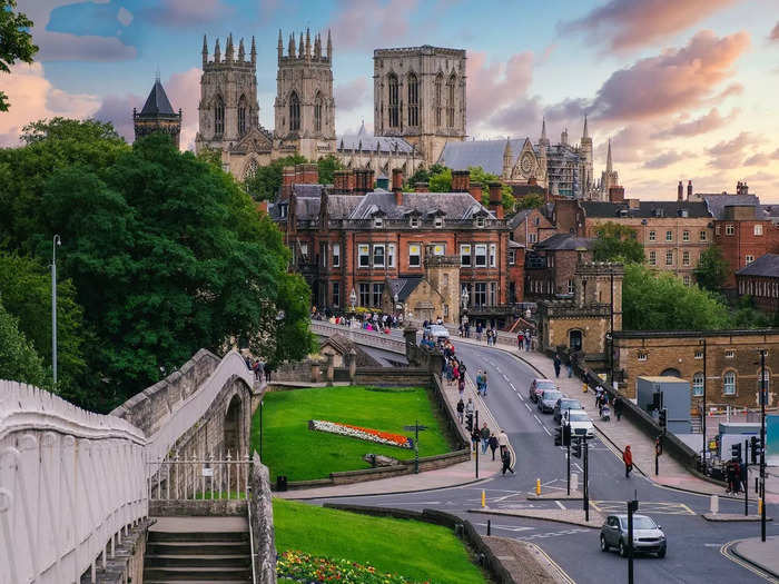 Instead of visiting London, go to York, England.