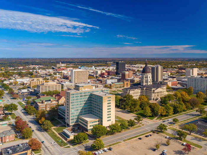 5. Topeka, Kansas