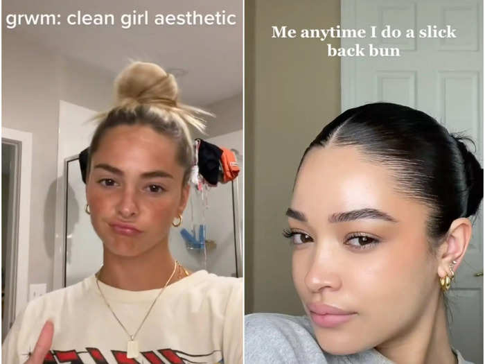 NEW: The "clean girl" aesthetic caused some controversy.