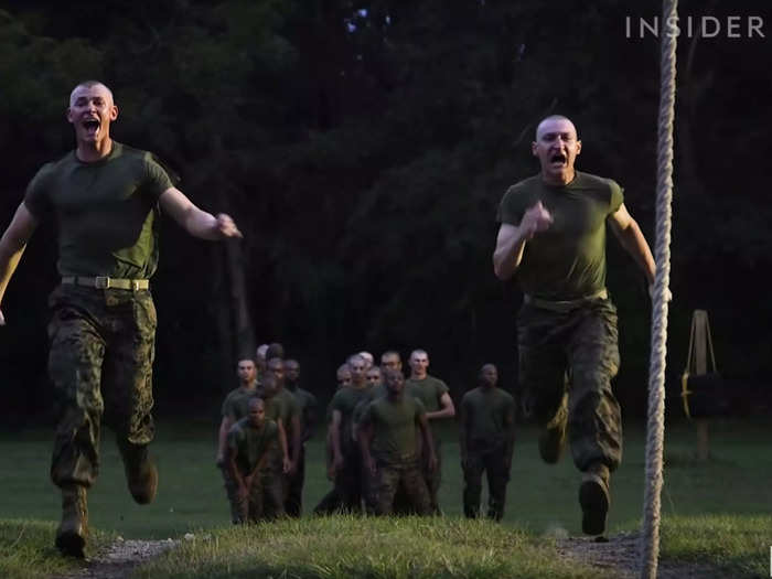 Marine Corps: Not everyone who shows up for training is built like a superhuman, or is in top athletic shape.