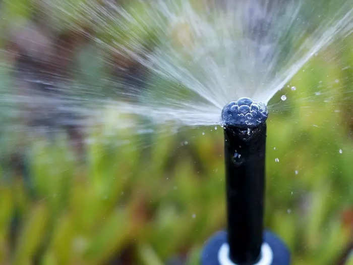 Amid frigid temperatures, avoid turning on your sprinklers to prevent damage.