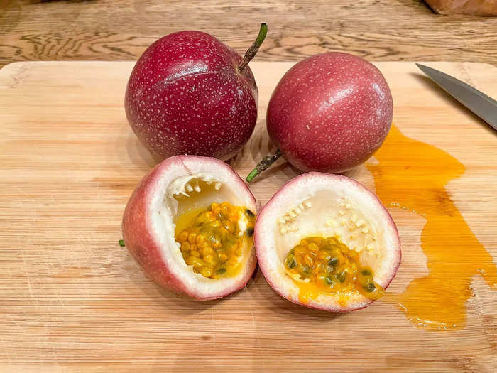 I indulged in homegrown passion fruit during Australia