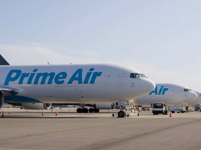 According to the Wall Street Journal, Amazon outsources all of its flying to third-party operators and has accumulated over 100 planes since the airline launched in 2015.