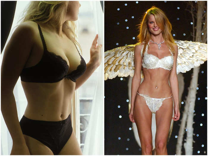 The push-up bra reached the height of its popularity in the 1990s and 2000s.