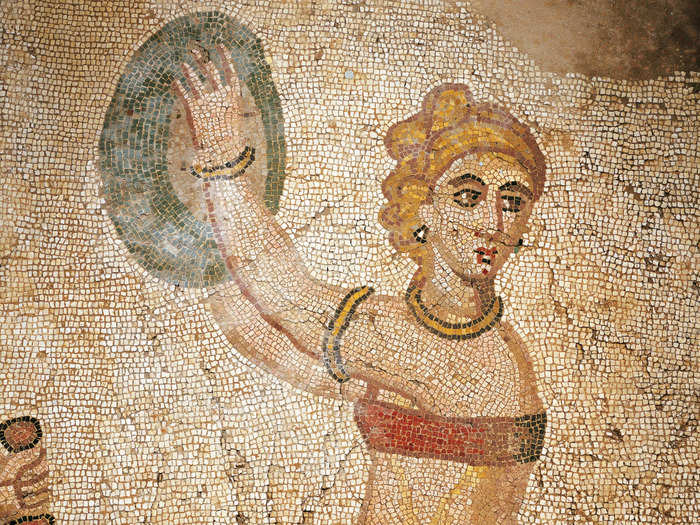 Depictions of women wearing bra-like garments were found in a fourth-century mosaic in a Sicilian castle.