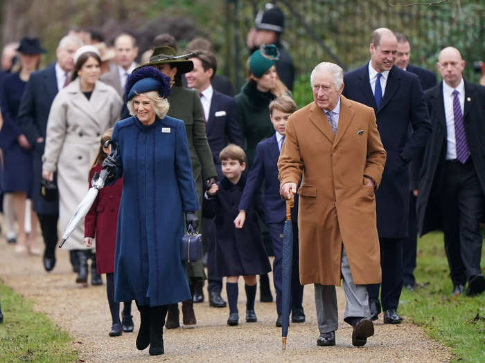 On Sunday, the royal family made their annual visit to St. Mary Magdalene Church in Sandringham, Norfolk, to attend the Christmas morning service.