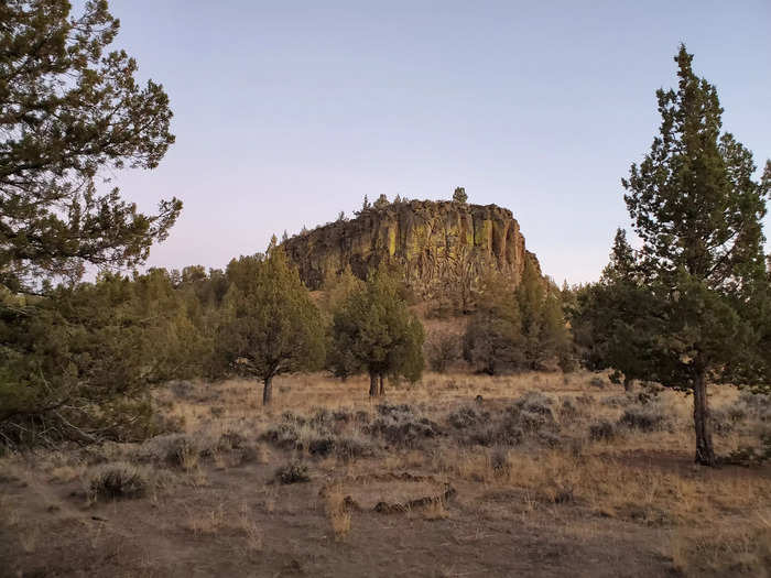 As I drove up to the gated glamp site, I was struck by the remoteness of the location.